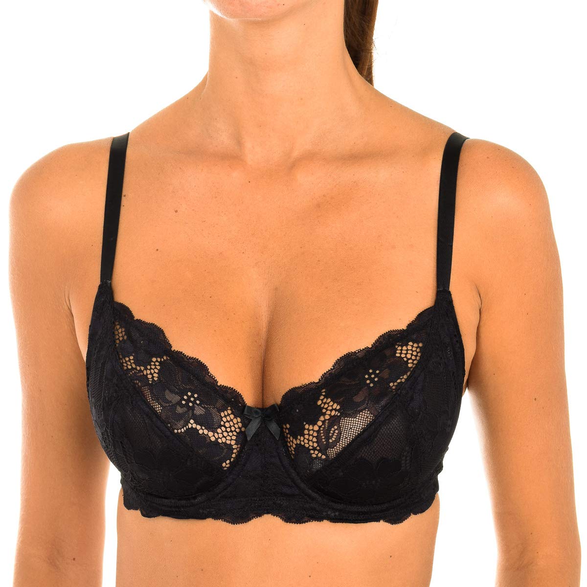 Playtex Bra Essential Elegance Underwire Women x1, Black, 40B