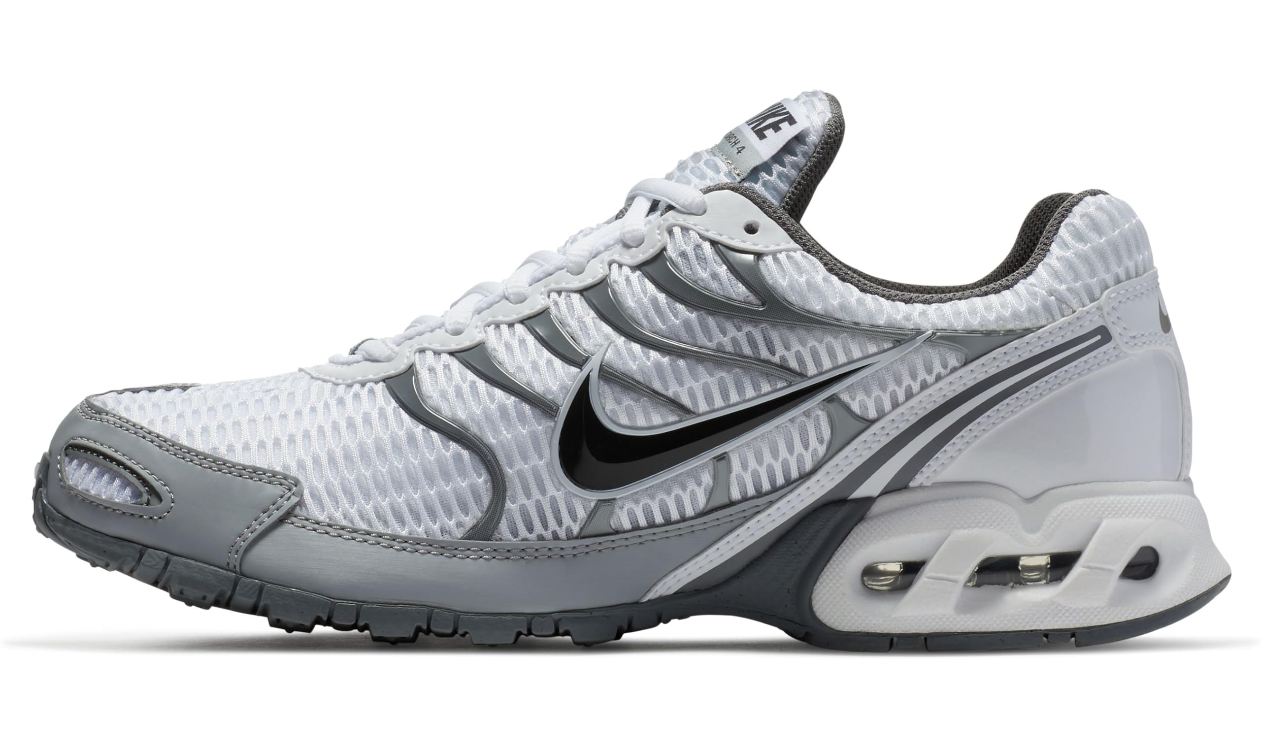 Nike Men's Air Max Torch 4 Running Shoe: 14 White/Anthracite/Wolf Grey/Cool Grey