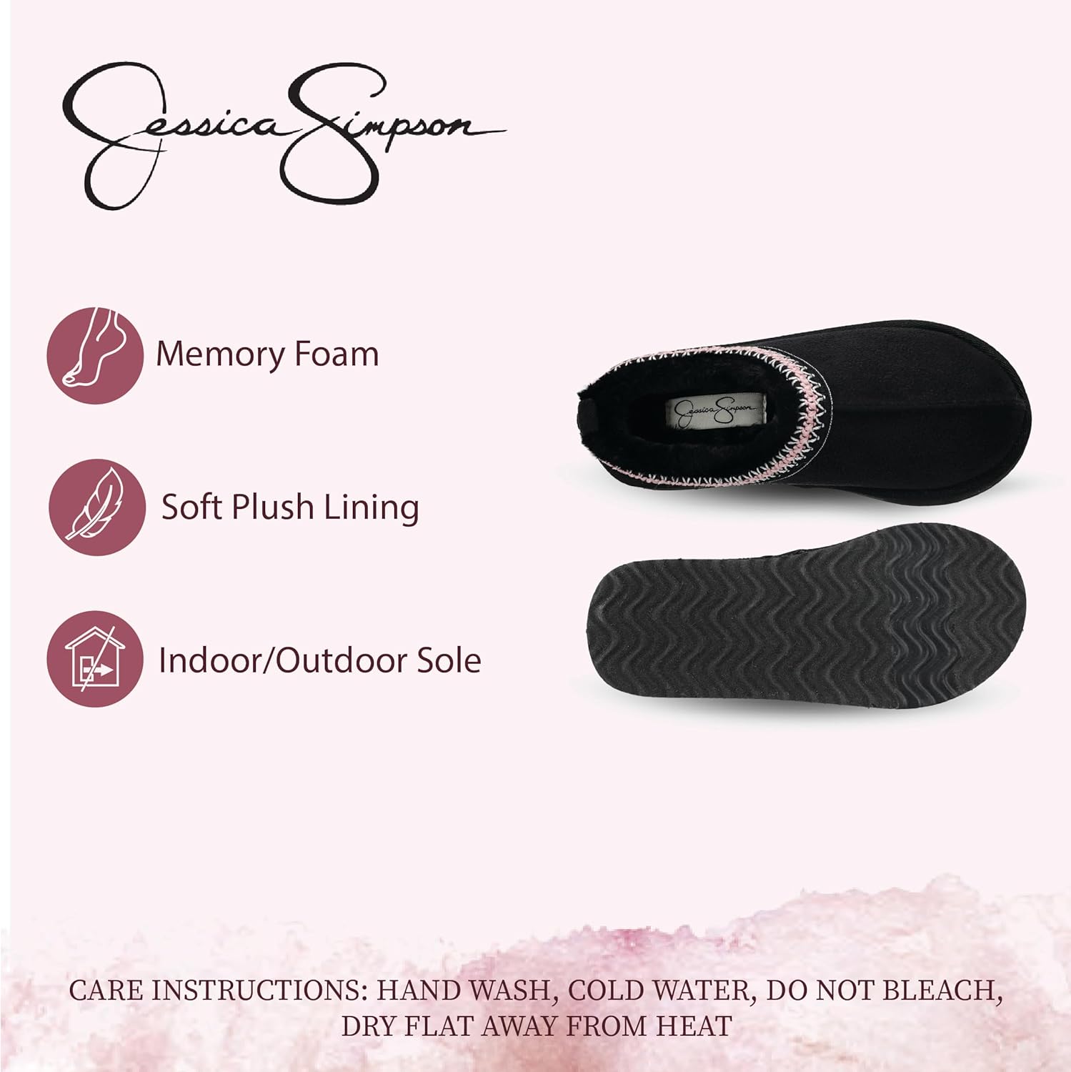 Jessica Simpson girls Slip-on Clog 1" Platform Slipper, Memory Foam, Indoor/Outdoor Sole - Image 2