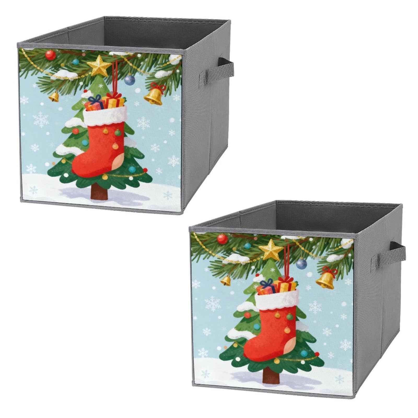 Bac de rangement pliable rouge en tissu pour l'organisation de vos vêtements