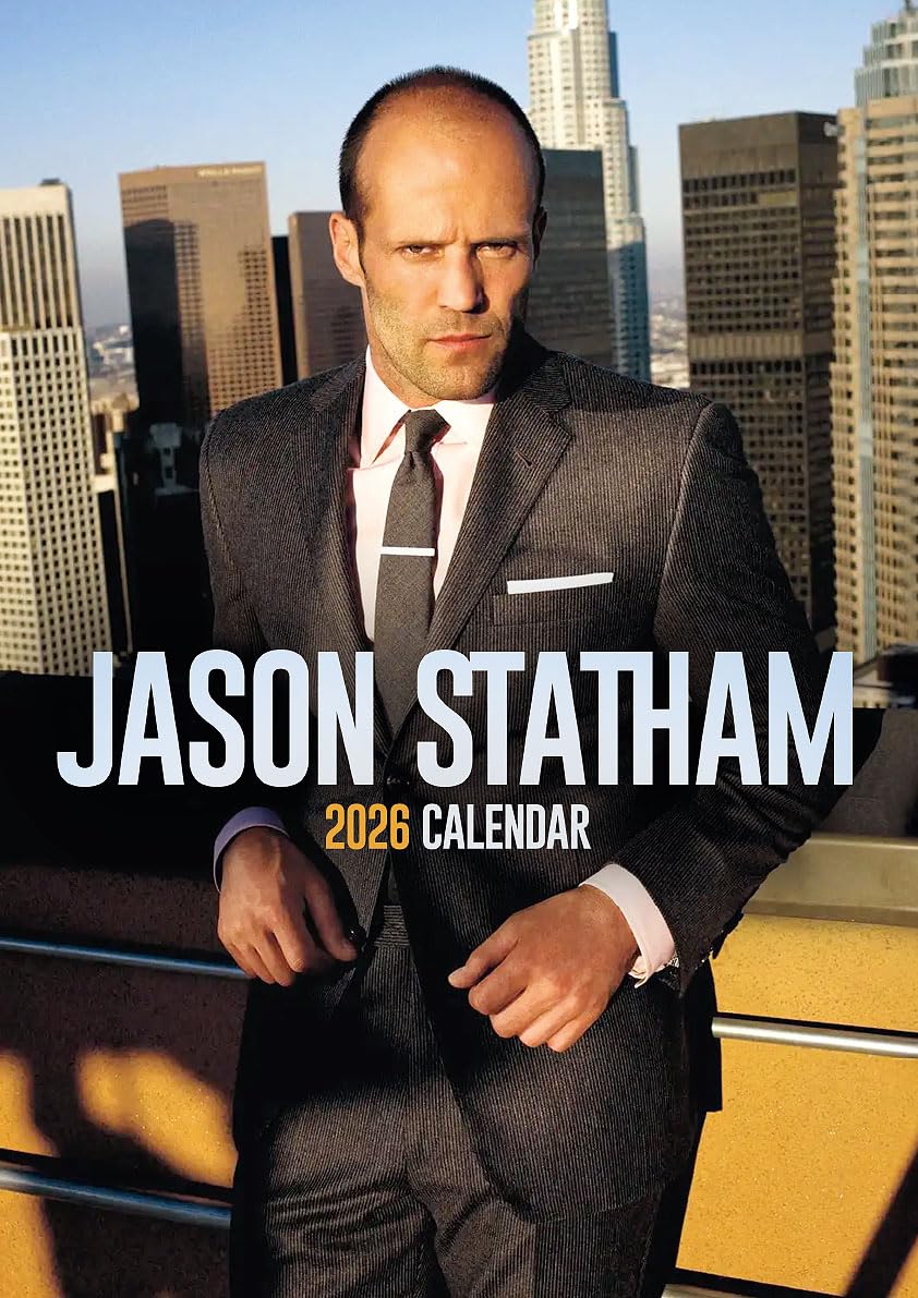 Jason Statham Calendar 2026 - Merchandise