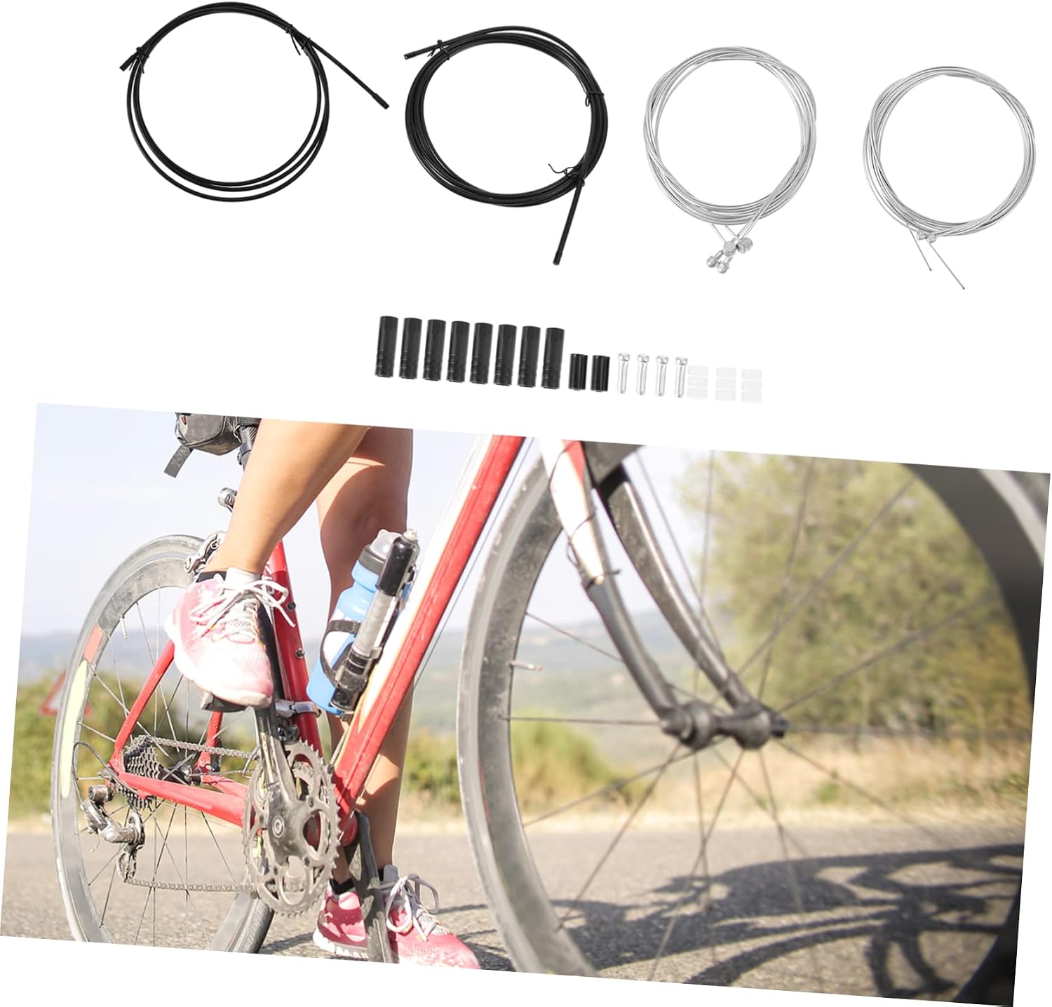Toddmomy Brake Kit Hose Bike Brake and Cable Shifting Wire Brake Brake Cable Bike Derailleur and Brake