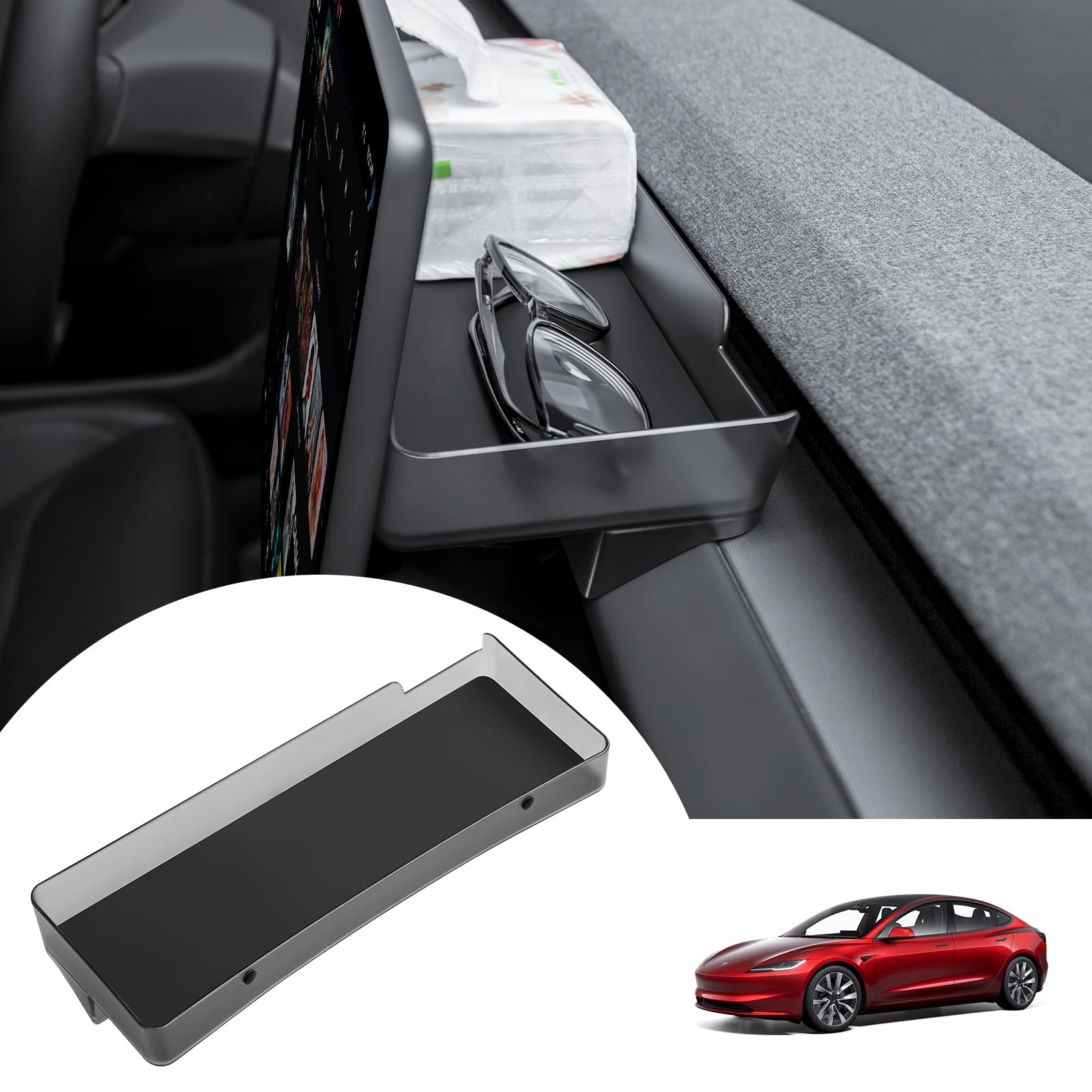 Amazon.co.jp: KUNIST Tesla Model 3 2026 アップグレード 背面