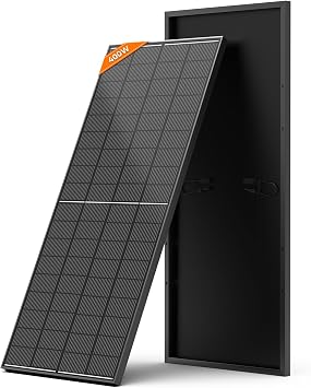400 watt Solar Panel, N Type 12V/24V 400w Solar Panels 25% High Efficiency 16BB Monocrystalline Busbar-Less Half-Cut Technology for Rv Battery Camper Marine Off Grid Solar System