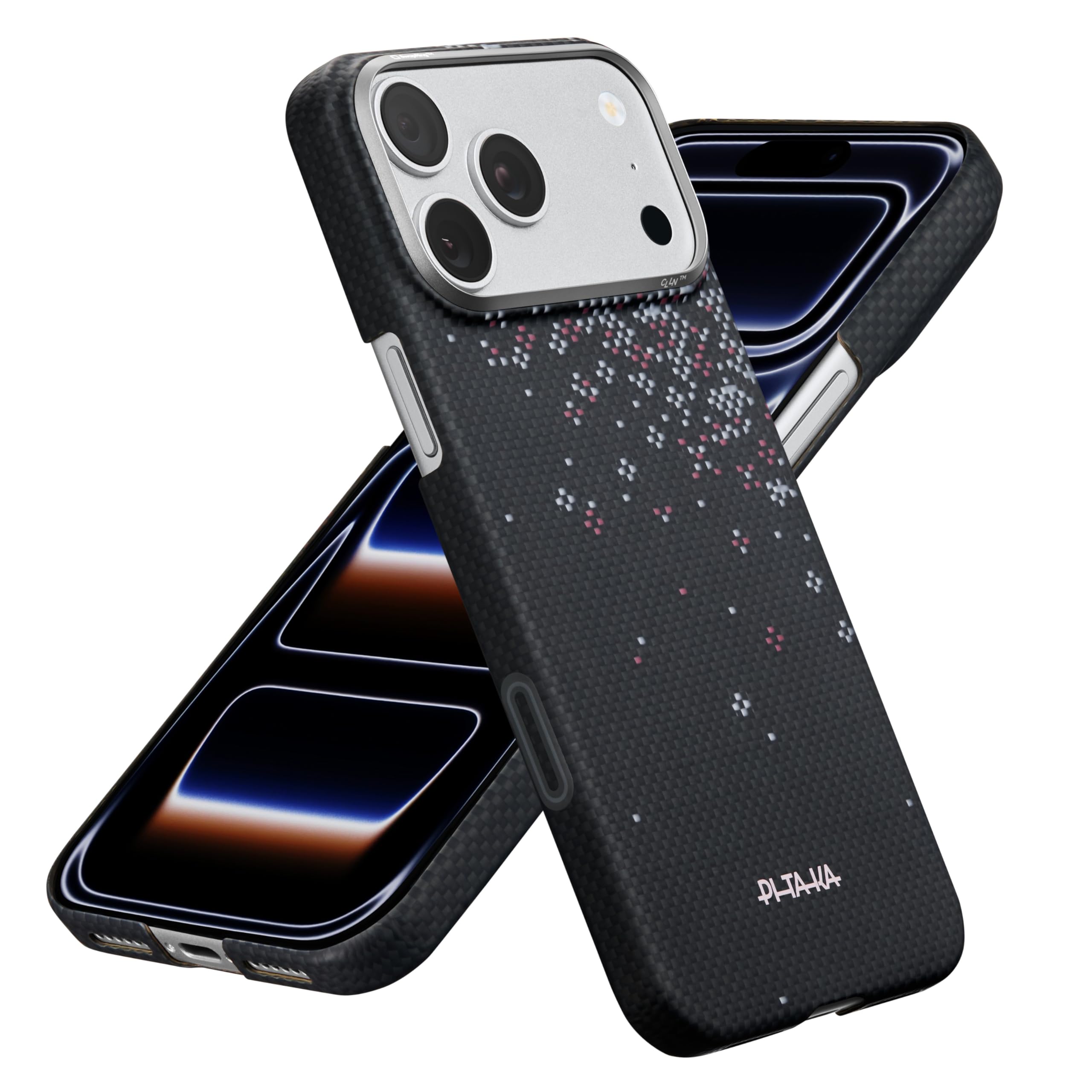 Amazon.co.jp: 【0.88mm極薄】PITAKA iPhone 17 Pro Max用ケース 極薄