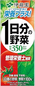 Amazon.co.jp: [旧品番]伊藤園 1日分の野菜 紙パック 200ml×24本