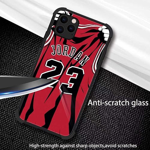 Miniatura 4 de Funda compatible con iPhone 11, diseño de plexiglás de jugador de baloncesto 36 para niños y hombres, antiarañazos, a prueba de golpes, para iPhone