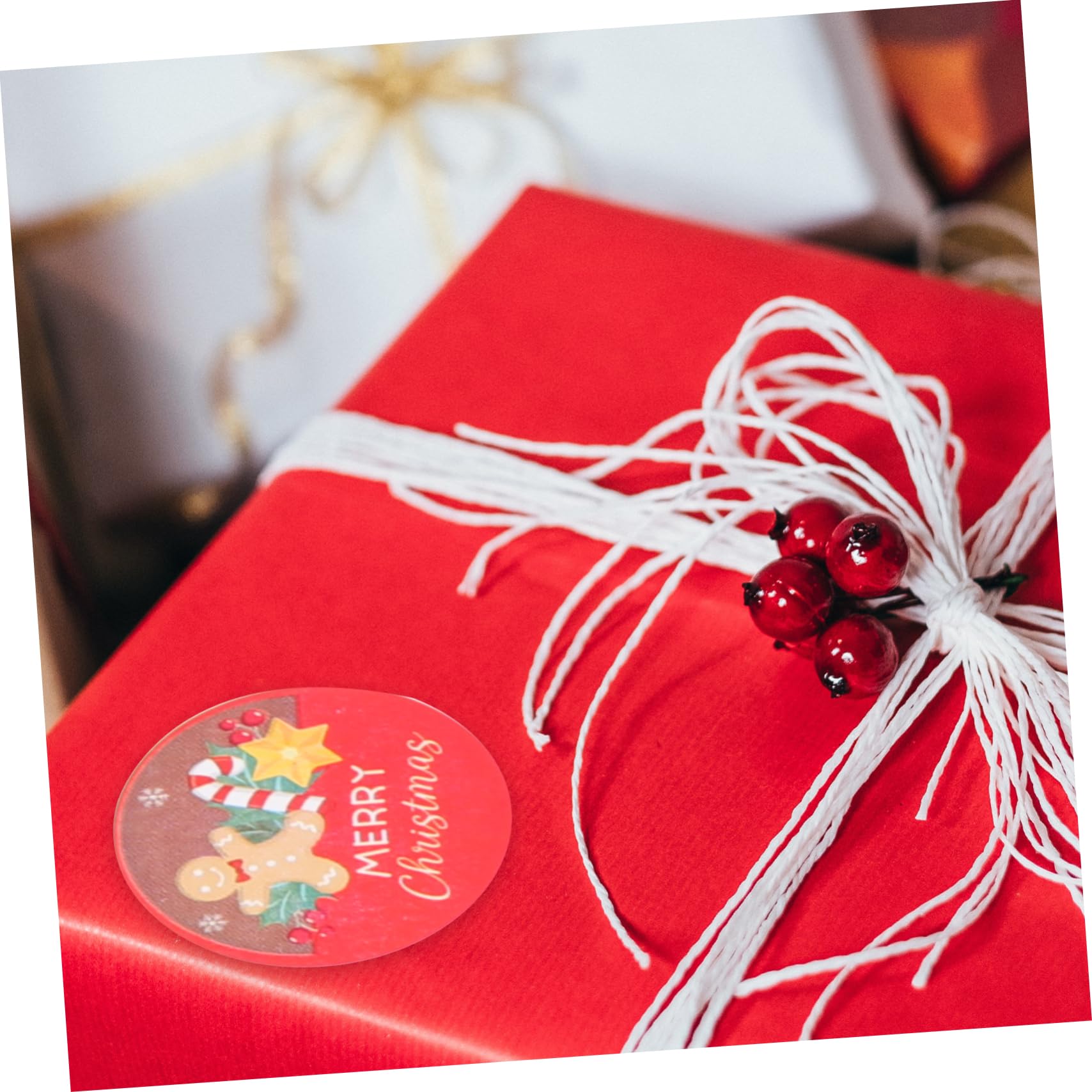 SHINEOFI 16pezzi Adesivi Natalizi Decorativi e Artigianali Per Per e Confezioni