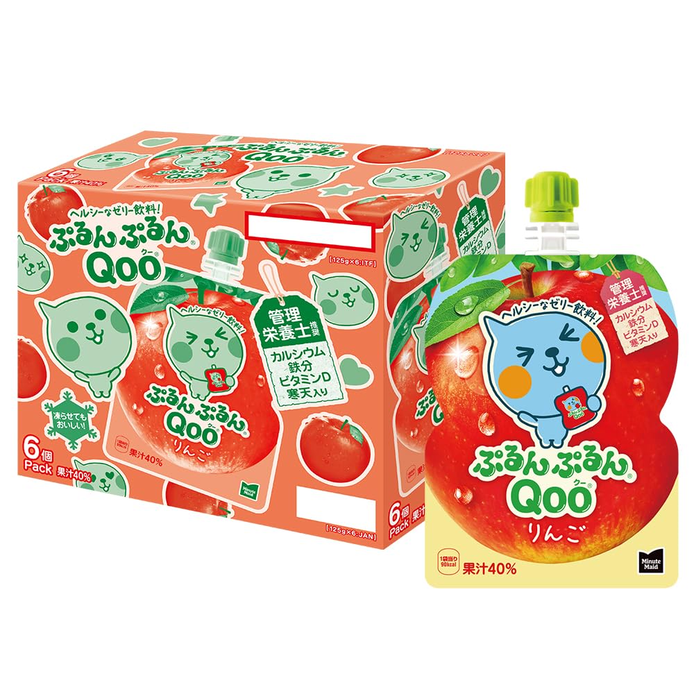 Amazon.co.jp: コカ・コーラ ミニッツ メイド ぷるんぷるんQoo りんご