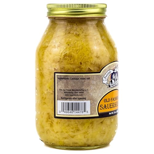 Miniatura 4 de Amish Wedding Foods Chucrut, DOS frascos de cuarto de galón de 32 onzas