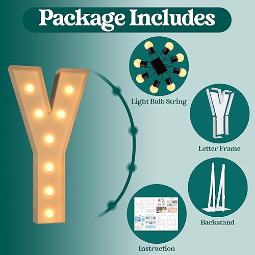 Miniatura 173 de Números iluminados grandes de 4 pies, números de marquesina 2 para decoraciones de cumpleaños de 21 para niños y niñas, números gigantes iluminados