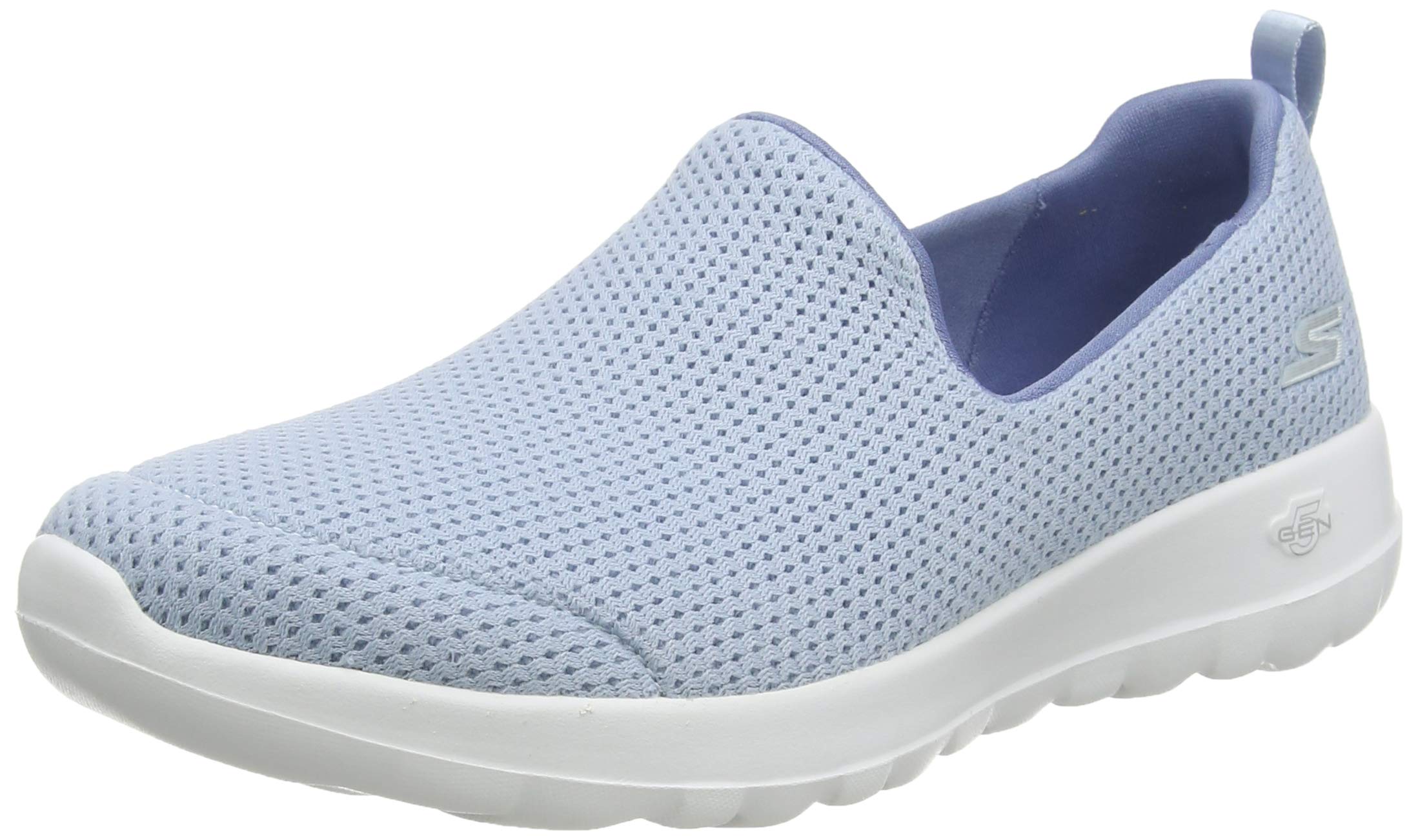Skechers GO Walk Joy - Admirable Slip On Shoes for Women - Air-Cooled GOGA Mat Insole Highly Responsive 5GEN Midsole Cushioning Mesh Upper Walking Shoes Blue (B07TVFB1Q1) Amazon Price History, Amazon Price Tracker