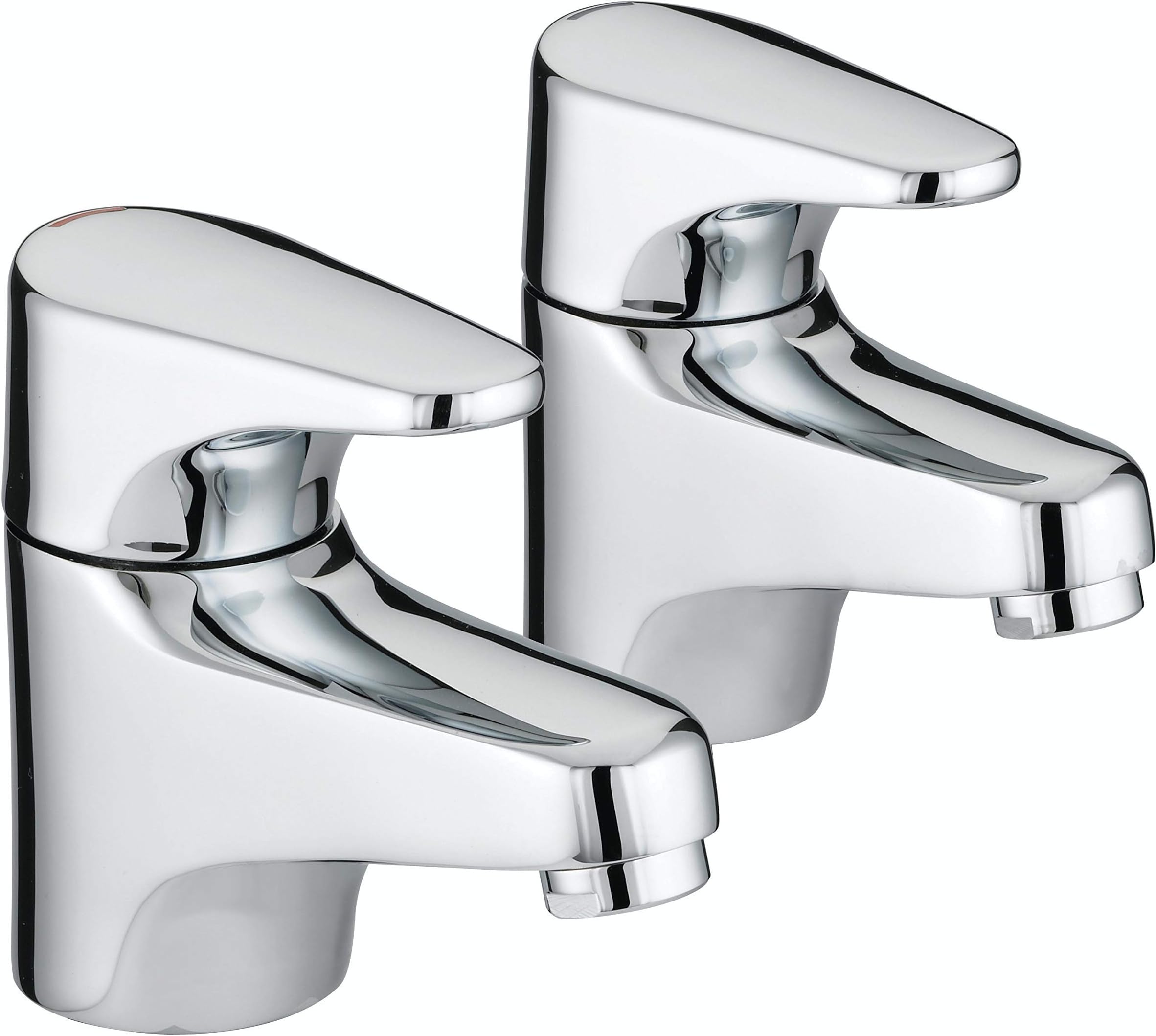 Bristan JU 3/4 C Jute Bath Taps Chrome Plated - Chrome Plated