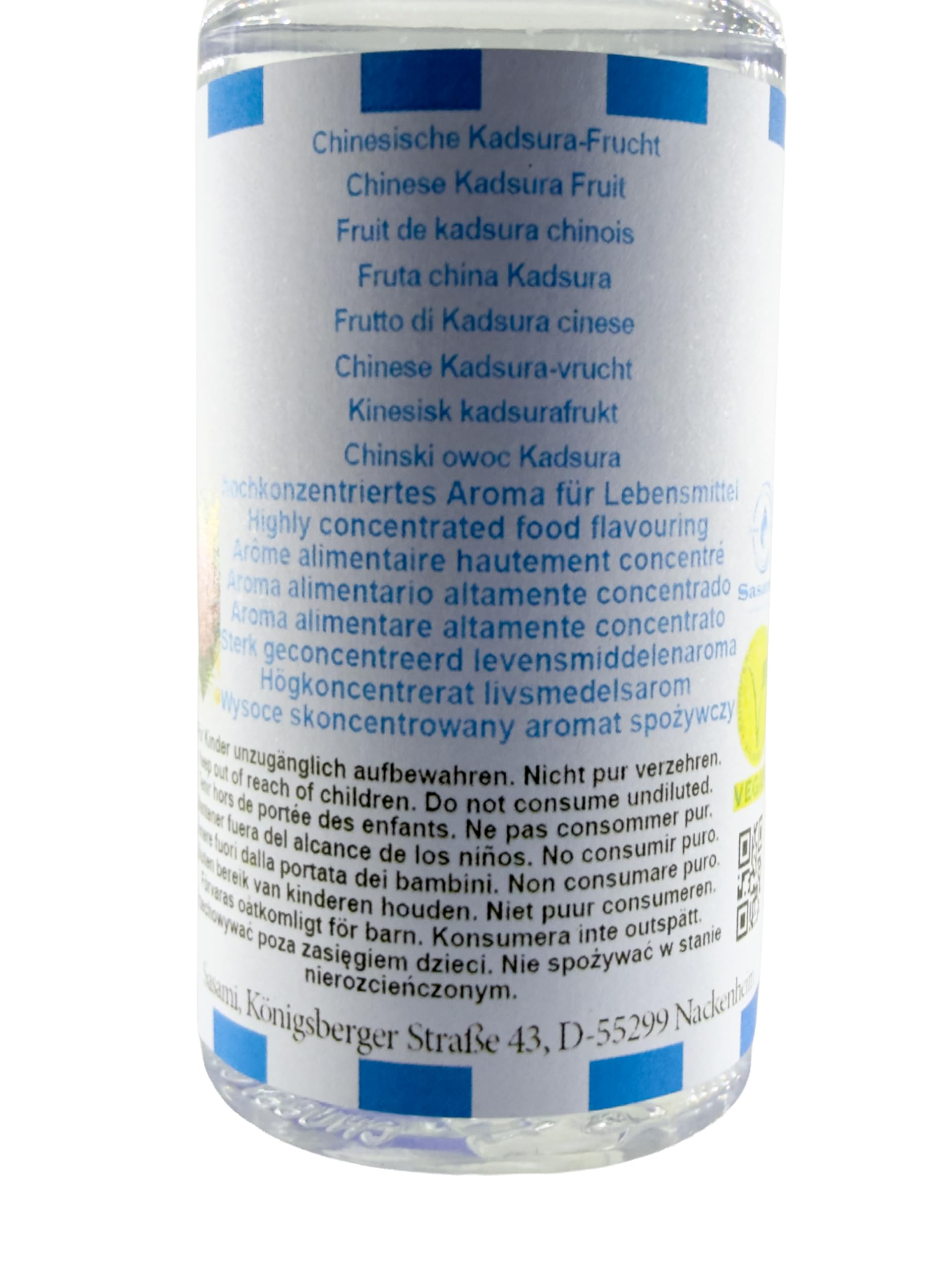 Frutto di Kadsura cinese aroma concentrato - vegano - Sasami - 100ml