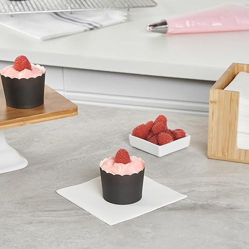 Miniatura 355 de Restaurantware Panificio Premium - Taza de papel Kraft de 10 onzas para hornear, tazas de papel para hornear, perfectas para magdalenas, cupcakes