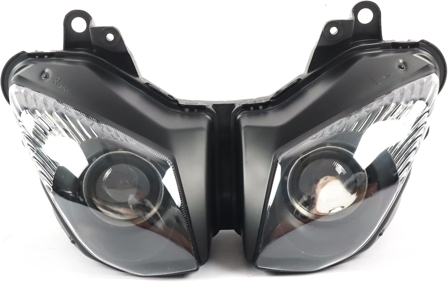 MZYPARTS Motorcycle Front Headlight Assembly Headlamp Fit