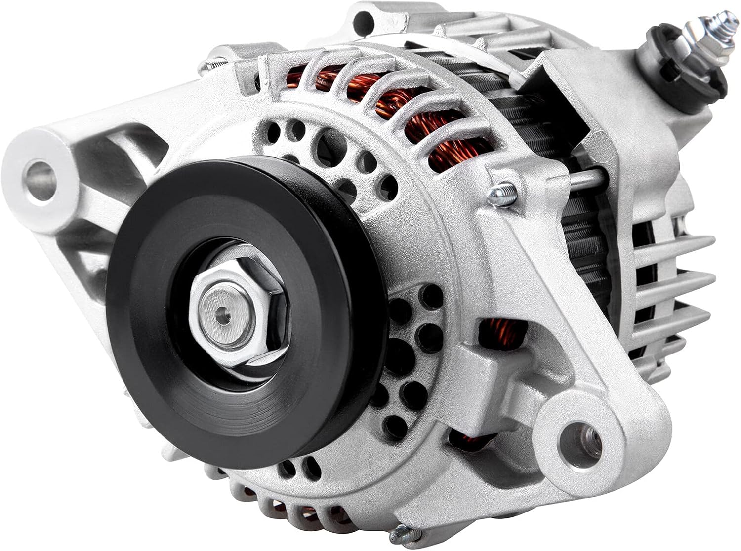 OCPTY Alternators Fit for Nissan Pickup 1995 1996 1997 2.4L l4，12V 60Amp 1-Groove Pulley Automotive Replacement Alternators Replaces 13644 AHI0016 23100-0S300