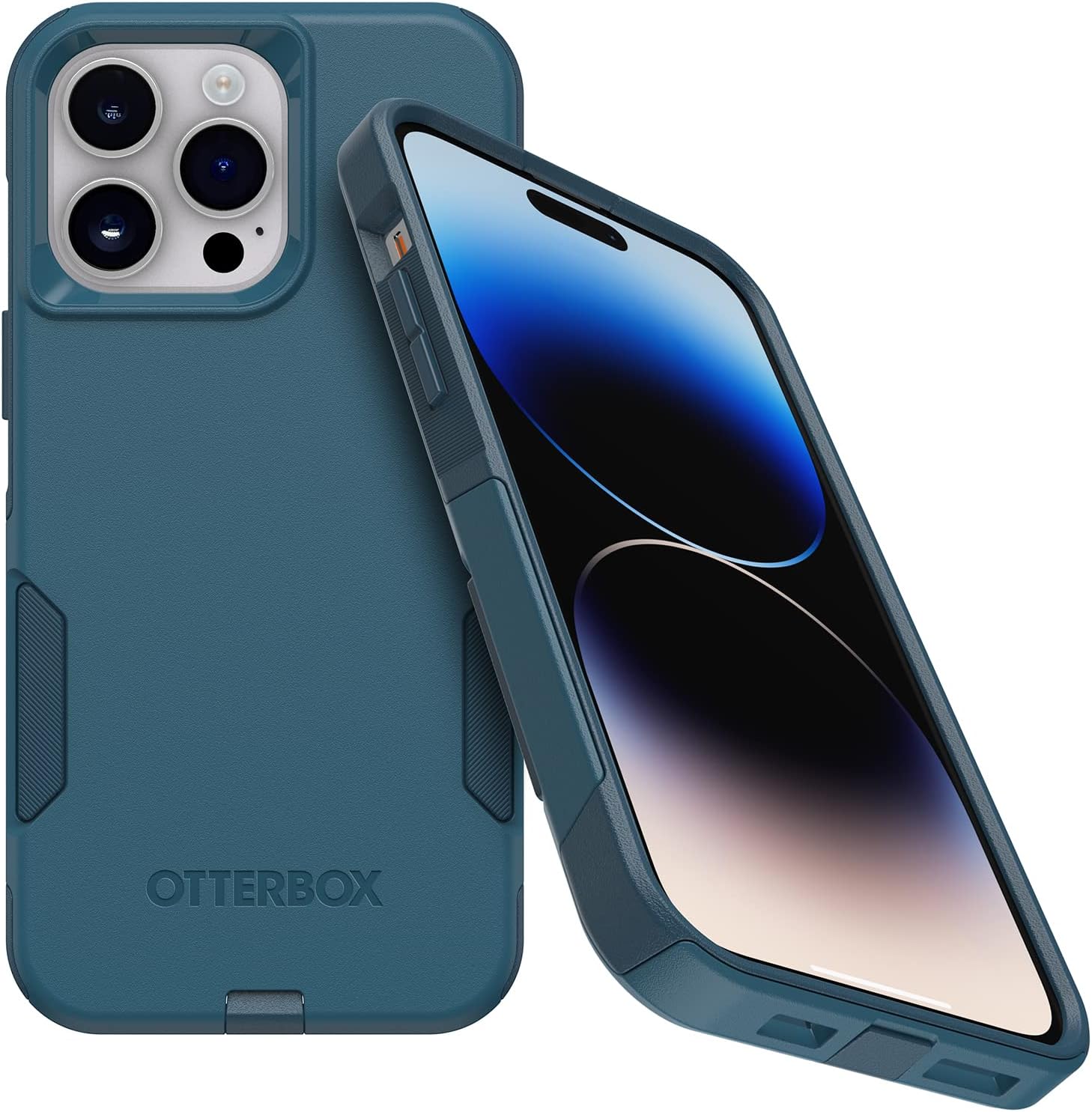OtterBox iPhone 14 Pro Max (ONLY) Commuter Series Case - Dont BE Blue (Blue), Slim & Tough, Pocket-Friendly, with Port Protection