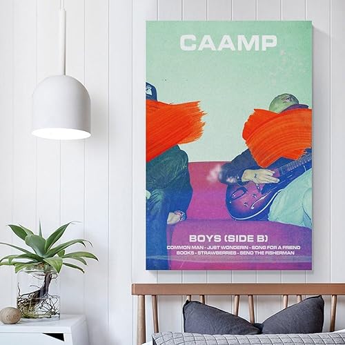 Miniatura 4 de VERMIS Caamp - Póster de lienzo para niños, lado B, pintura decorativa para pared, sala de estar, dormitorio, decoración, regalo, sin marco, 12 x 18