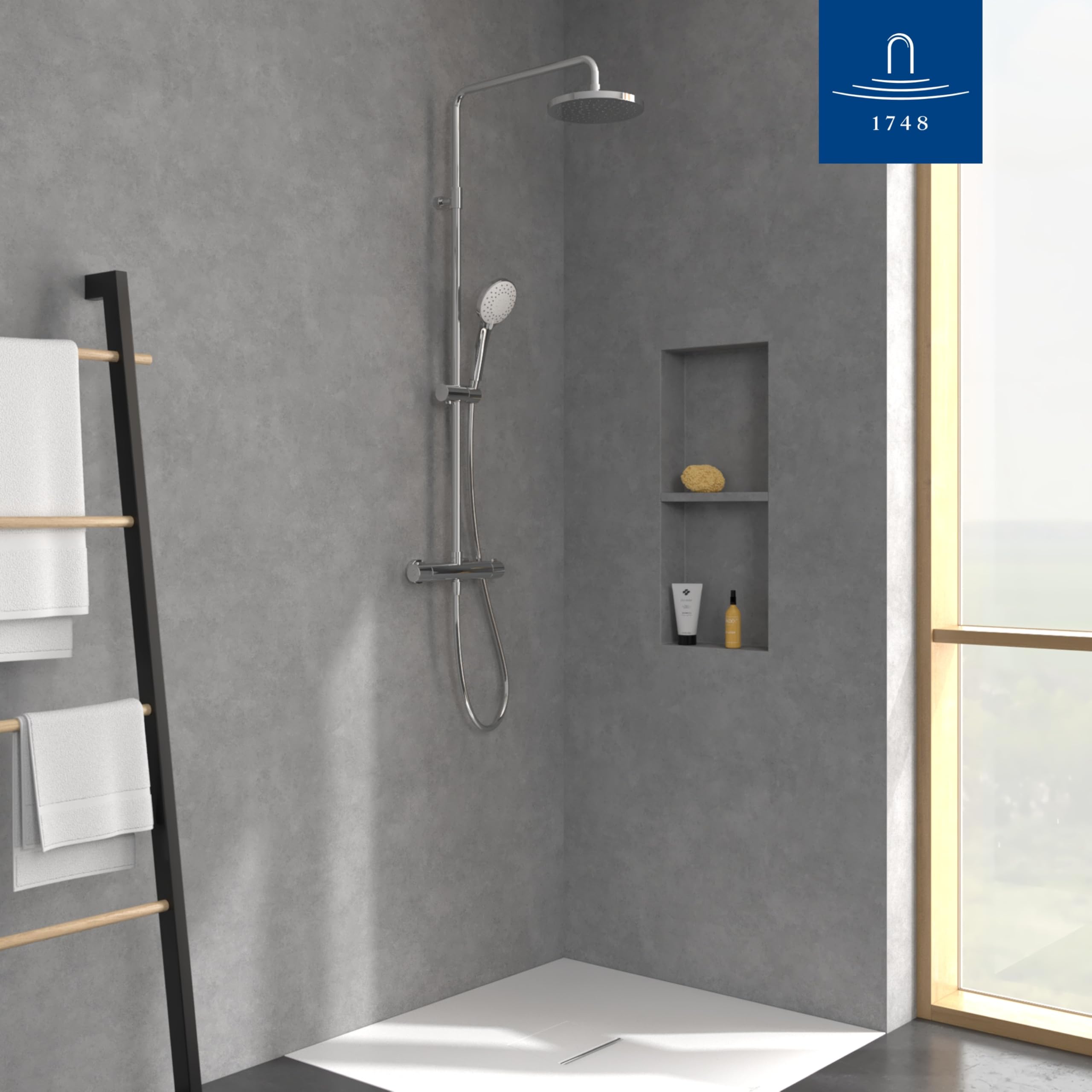 Villeroy & Boch Universal Showers système de douche – Chrome