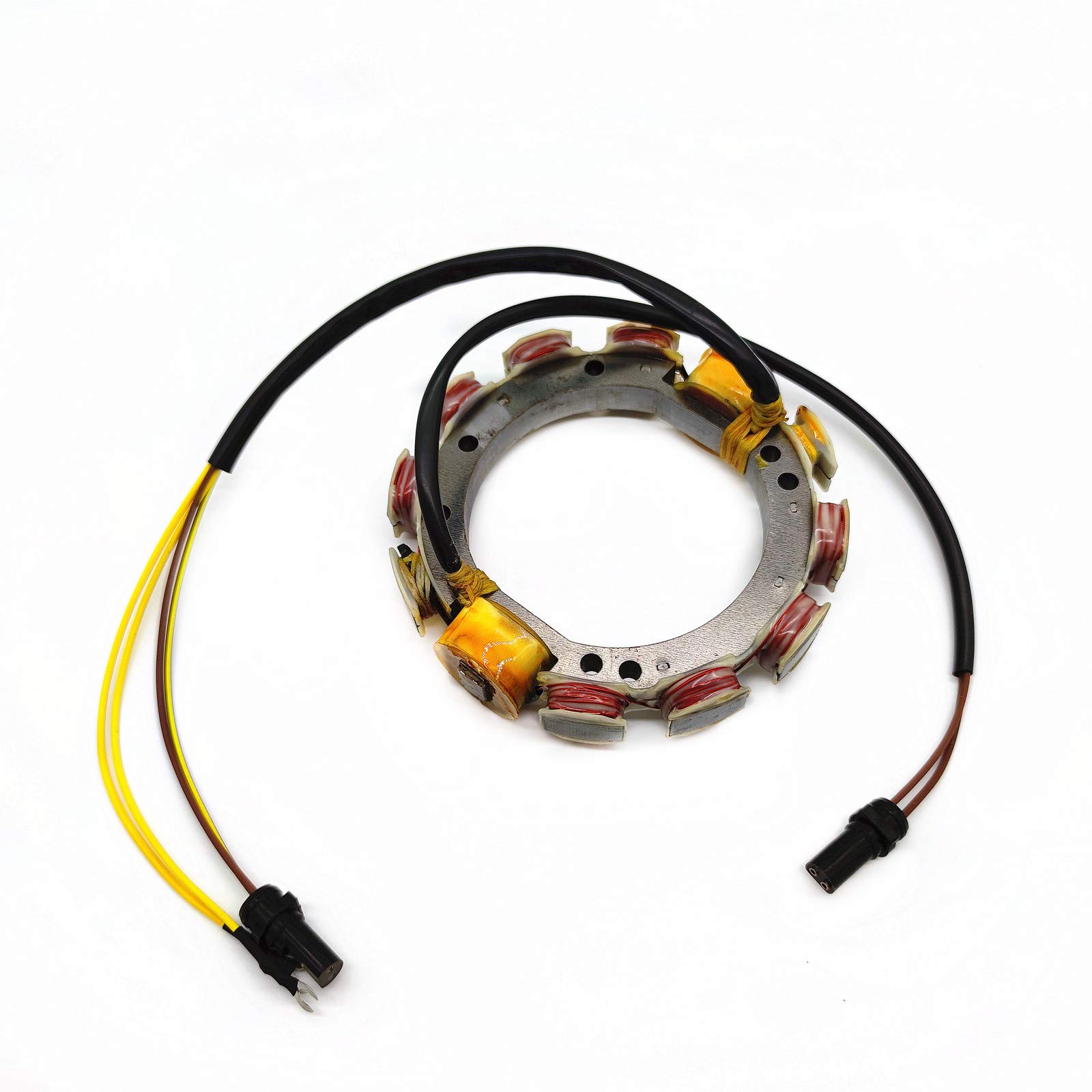 Statore 173-3672 per Johnson Evinrude 583672 581865 583671 fuoribordo 85,88,90,100,110,115,140,150,175,185,200,235 HP 4/6 cilindri 1975 HP 1975 cilindri 1975 HP 8-198 7