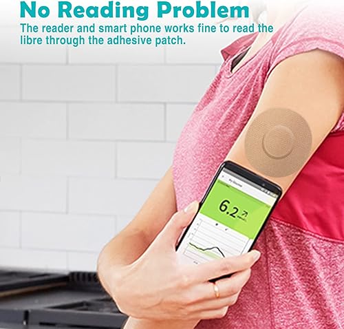 Miniatura 5 de Parches CGM para Freestyle Libre y Medtronic Guardian (paquete de 25), resistentes al sudor, impermeables, transpirables, respetuosos con la piel,