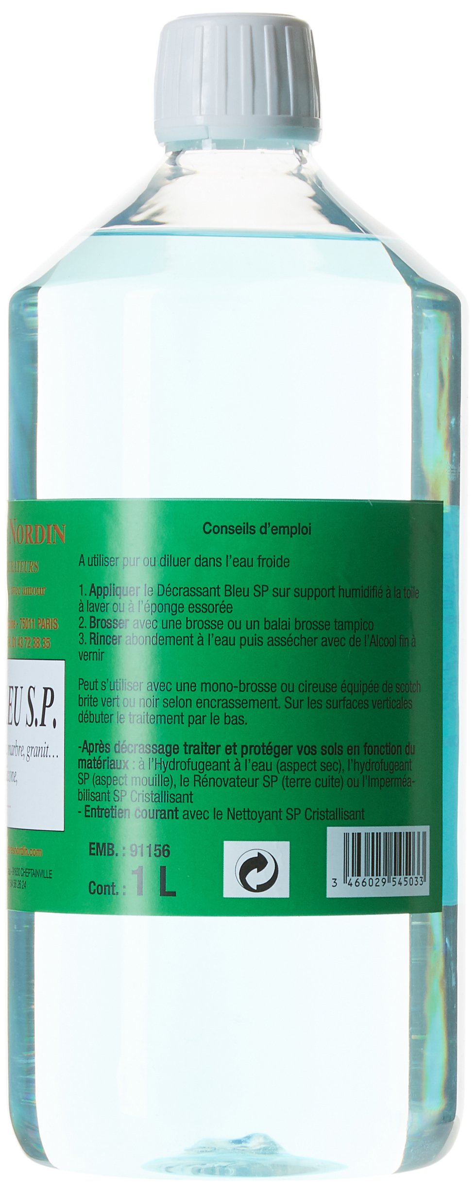 Les Frères Nordin 954503 Décrassant SP cire Bleu