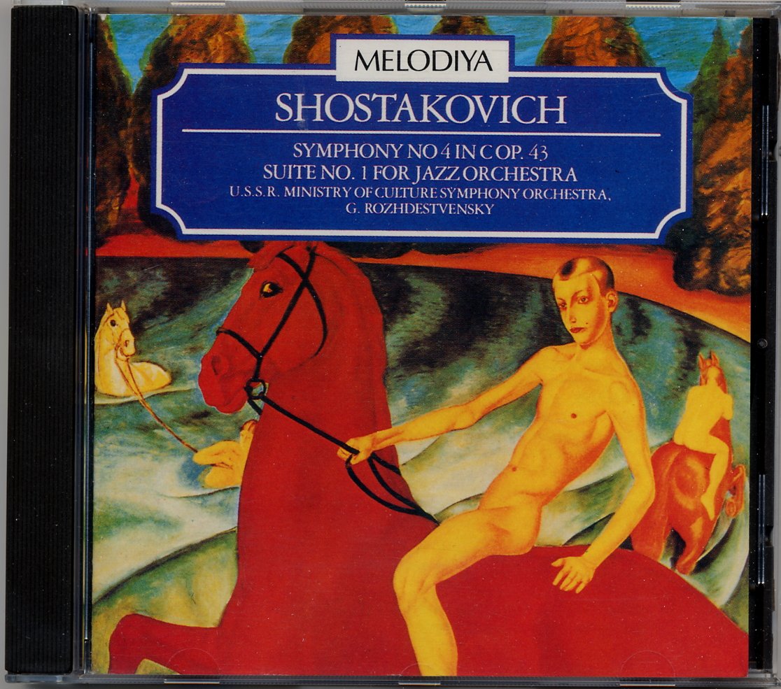USSR Ministry of Culture Symphony Orches : Shostakovich: Symphony No. 4 / Suite