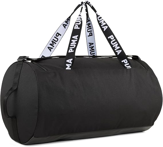 Puma AT ESS Barrel Bag Kadın Spor Çantası, PUMA Black, Tek Beden