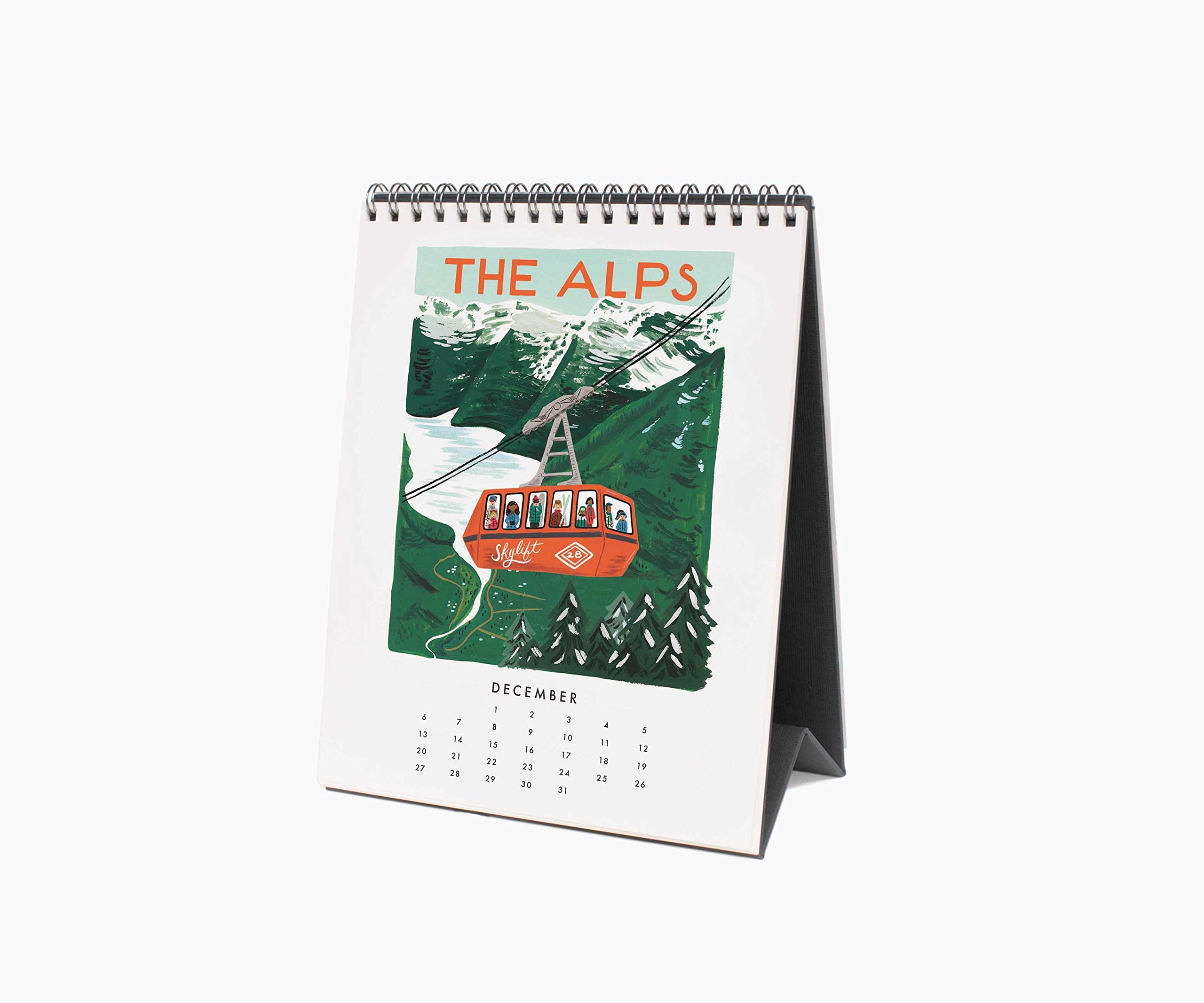 Rifle Paper World Traveler Calendar 