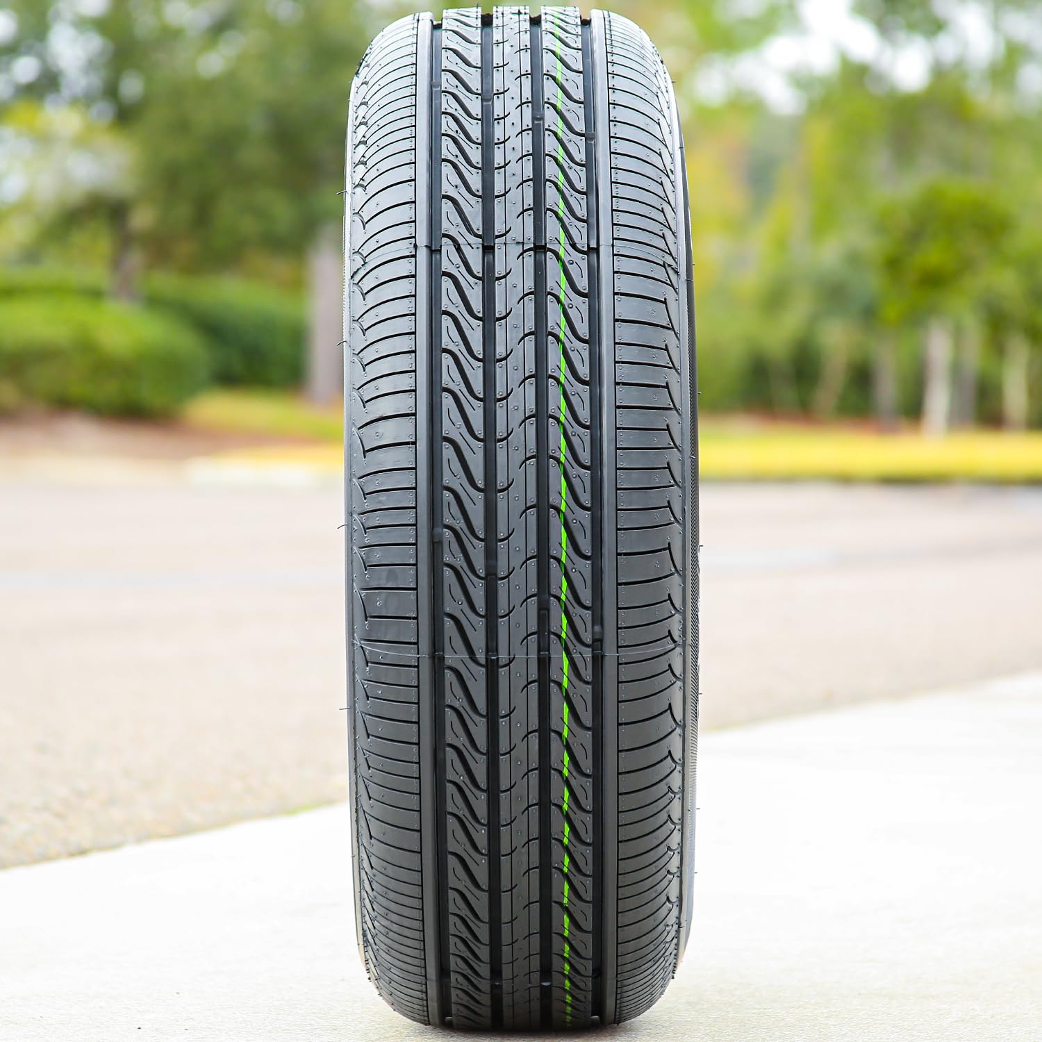 Accelera Eco Plush All-Season Passenger Car Touring Radial Tire-205/65R15 205/65/15 205/65-15 94V Load Range SL 4-Ply BSW Black Side Wall UTQG 400AA