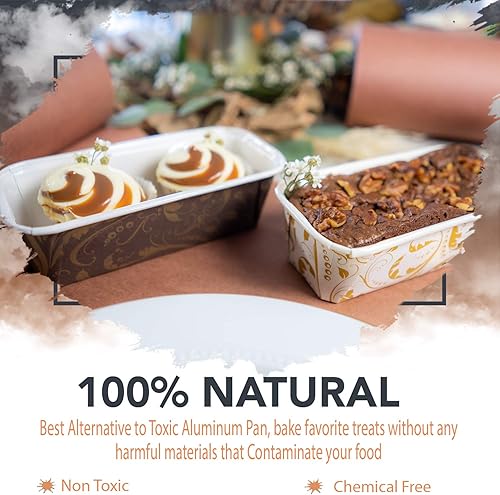 Miniatura 10 de Molde de papel desechable, molde de loft para hornear, 24 unidades, moldes rectangulares para tartas, bandeja de hornear para pan natural para