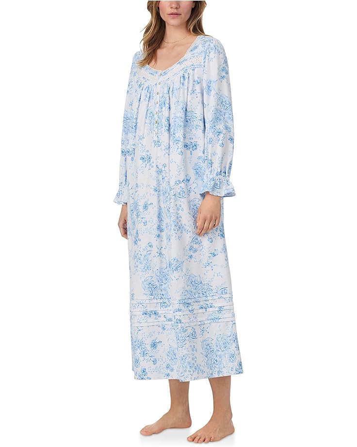 Eileen West Cotton Woven Long Sleeve Ballet Nightgown - #2 of 4