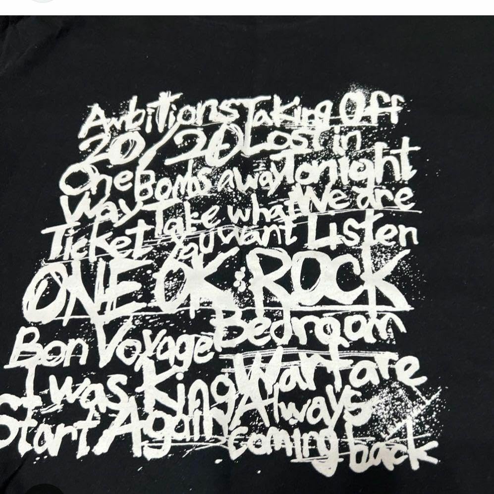 Amazon.co.jp: ONE OK ROCK 2018 海外 アジアツアー 台湾 Mサイズ ｜T 