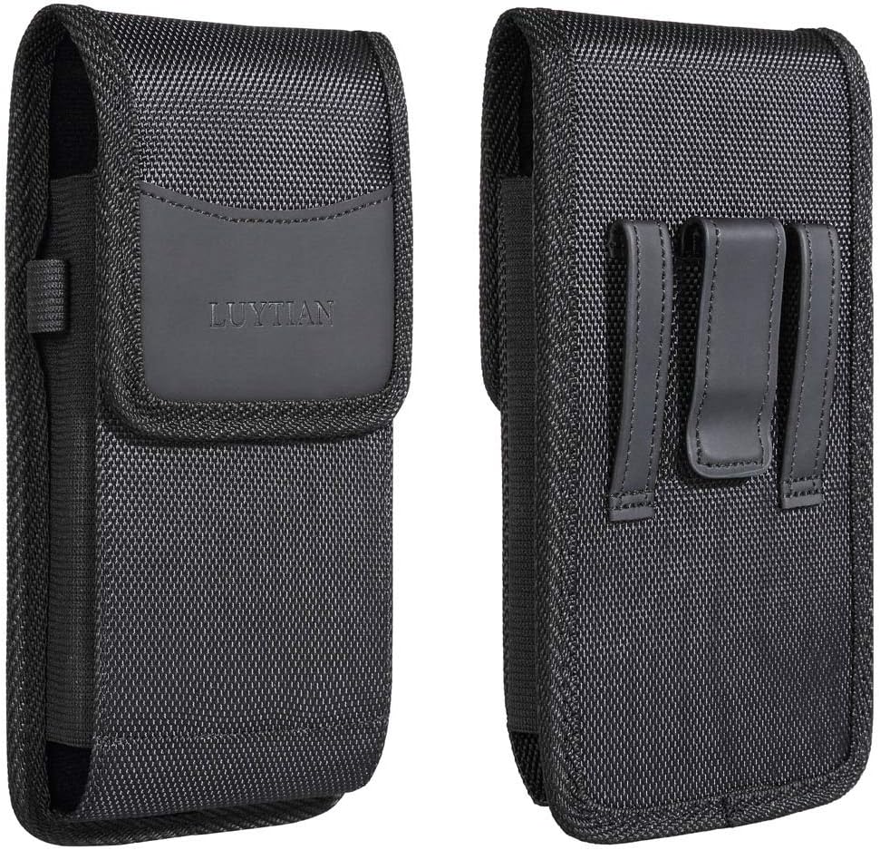 LUYTIAN Nylon Holster for iPhone 16/15/14/13/12/11 Pro Plus Max with Defender Case