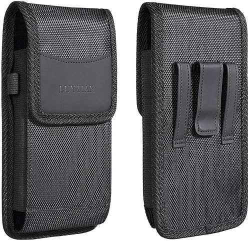 Funda de nailon para iPhone 16/15/14/13/12/11 Pro Plus Max con funda Defender