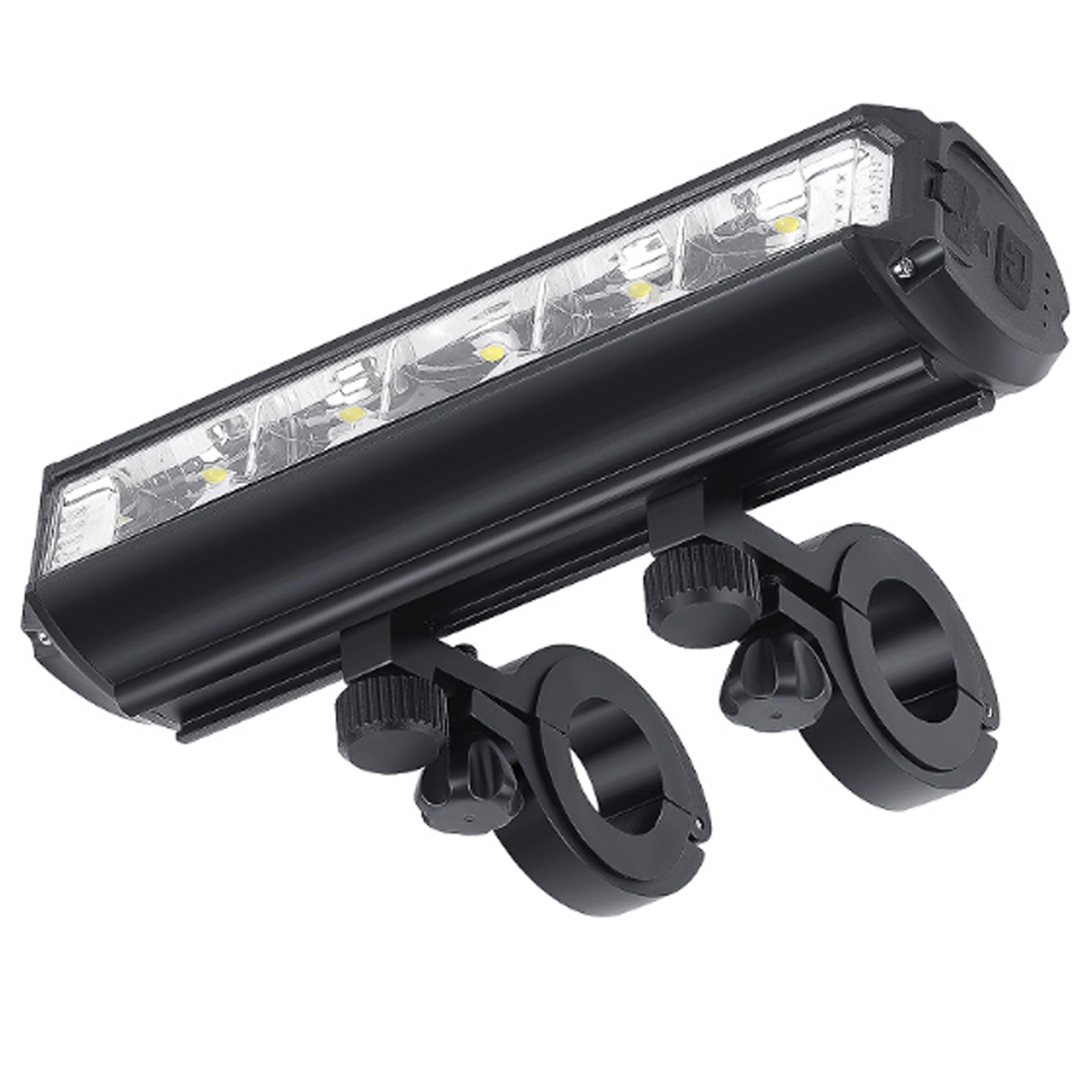 Barre Lumineuse | Éclairage de vélo Avant, Phare de vélo Rechargeable, Avant – Barre en Alliage d'aluminium 20 000 lumens avec Charge inversée 10 000 mAh, Accessoires pour la Conduite Nuit