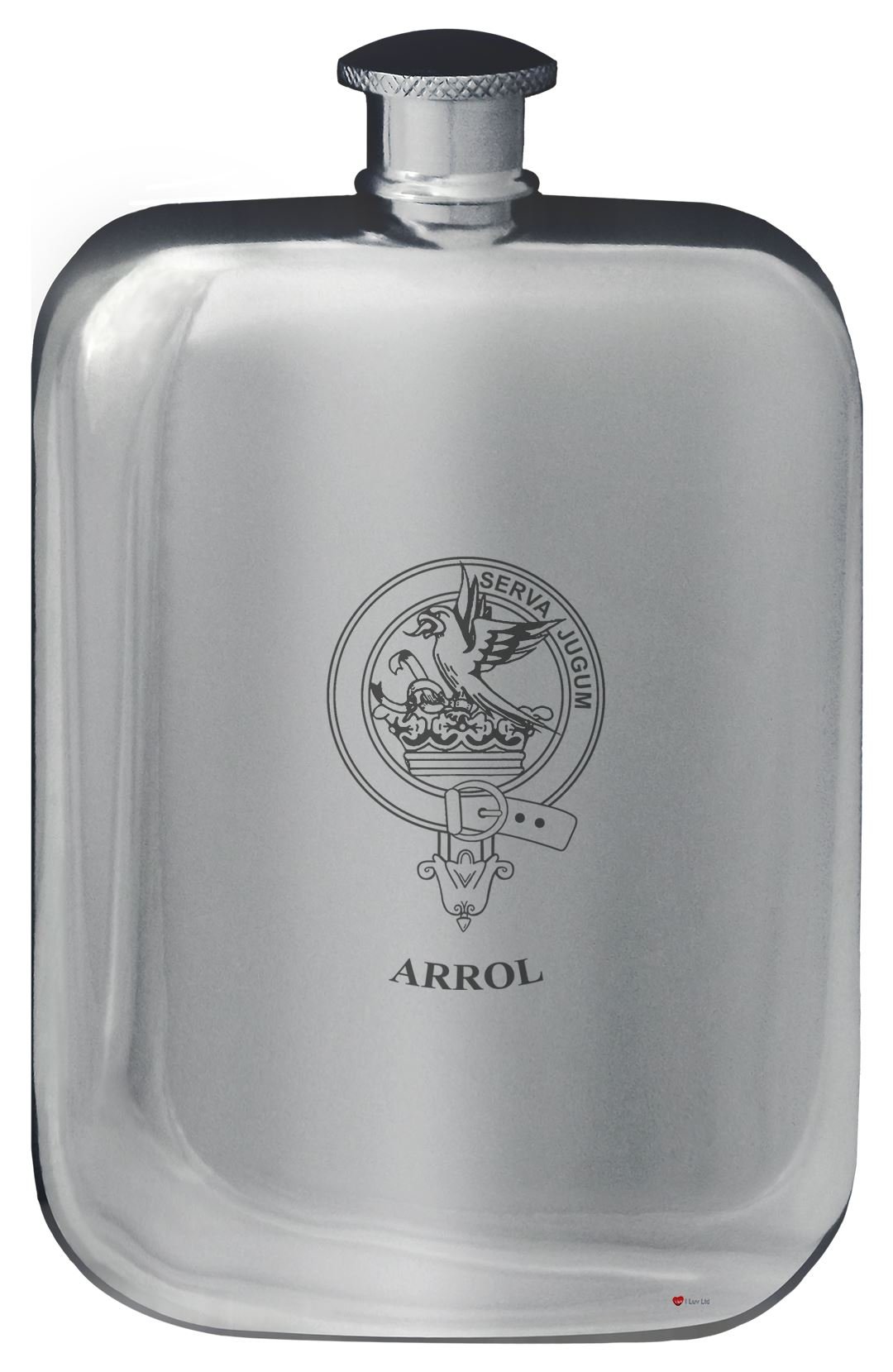 Chope de bière motif golf 1pt en étain de prestige pour collectionneur