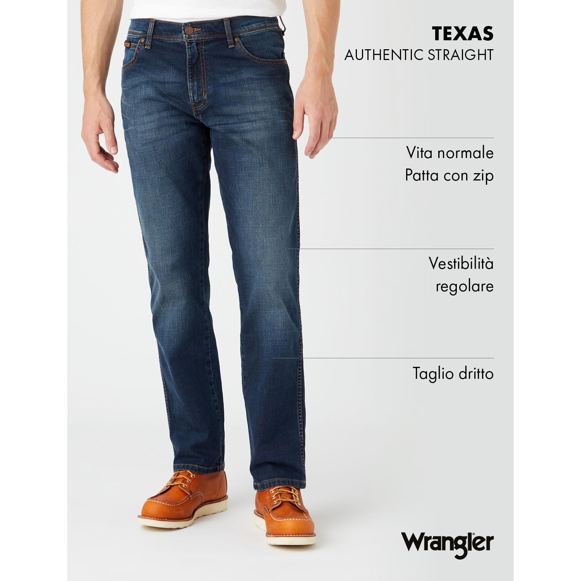 Wrangler Texas Jeans Uomo