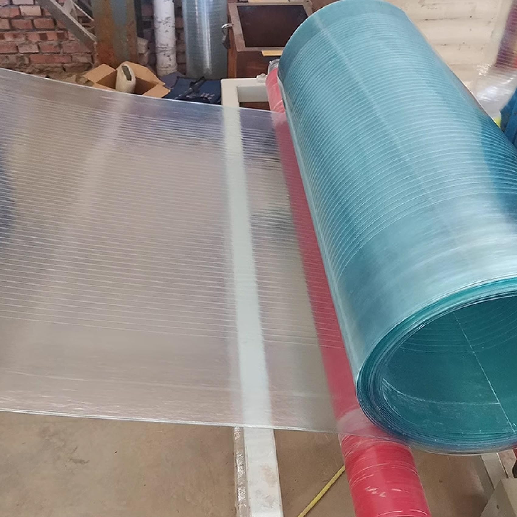 1mm Policarbonato Placas Transparente Tejados, Metacrilato Plancha para Techos, Lámina de Metraquilato para Exterior(80x300cm)