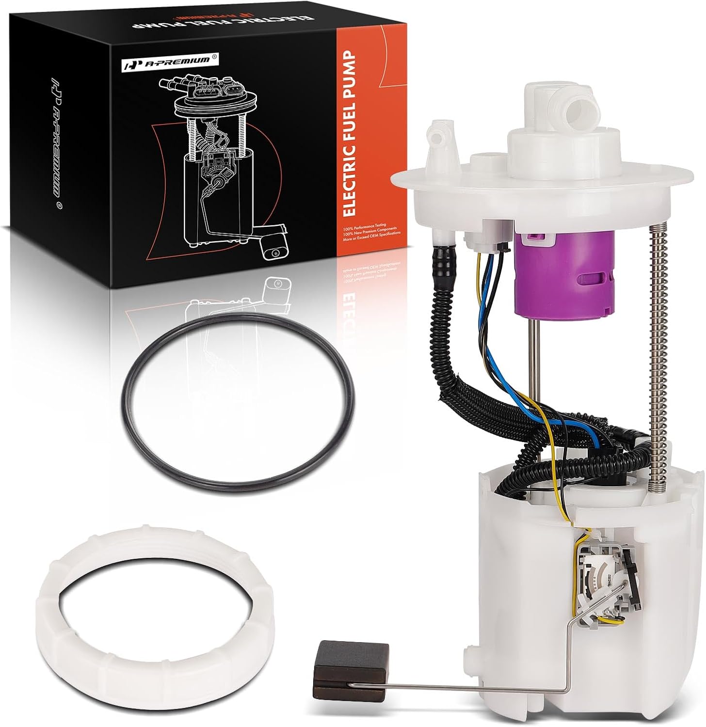 A-Premium Electric Fuel Pump Module Assembly with Sending Unit Compatible with Honda Civic 2012 2013 2014 2015 L4 1.8L, Only for model with California Emissions, R18Z1 Engine Design