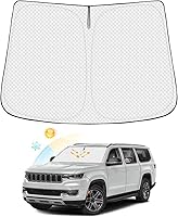 Vista 29 de Parasol para parabrisas para Ford Escape 2020-2025 2026, accesorios gruesos de 6 capas plegables para ventana delantera, protector de visera solar