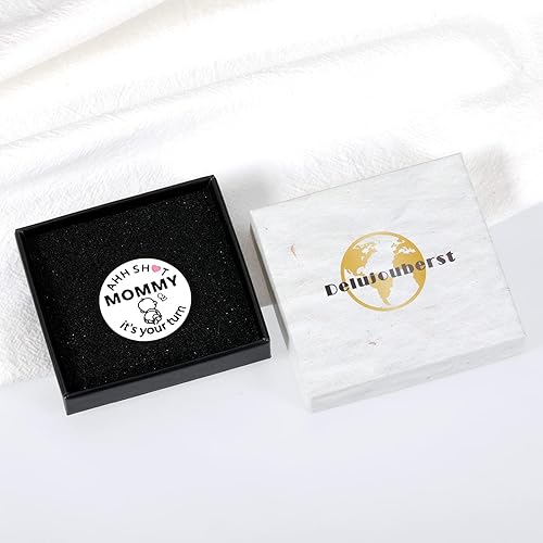 Miniatura 7 de Moneda de decisión para bebé para nueva mamá, papá, bebé, regalos de embarazo para padres, regalos para mujeres y hombres, regalos para el día de