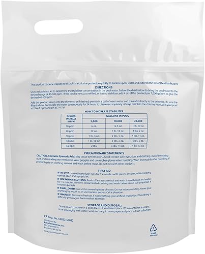 Miniatura 2 de Pool Mate 1-2604B Estabilizador y acondicionador de piscina 4 libras