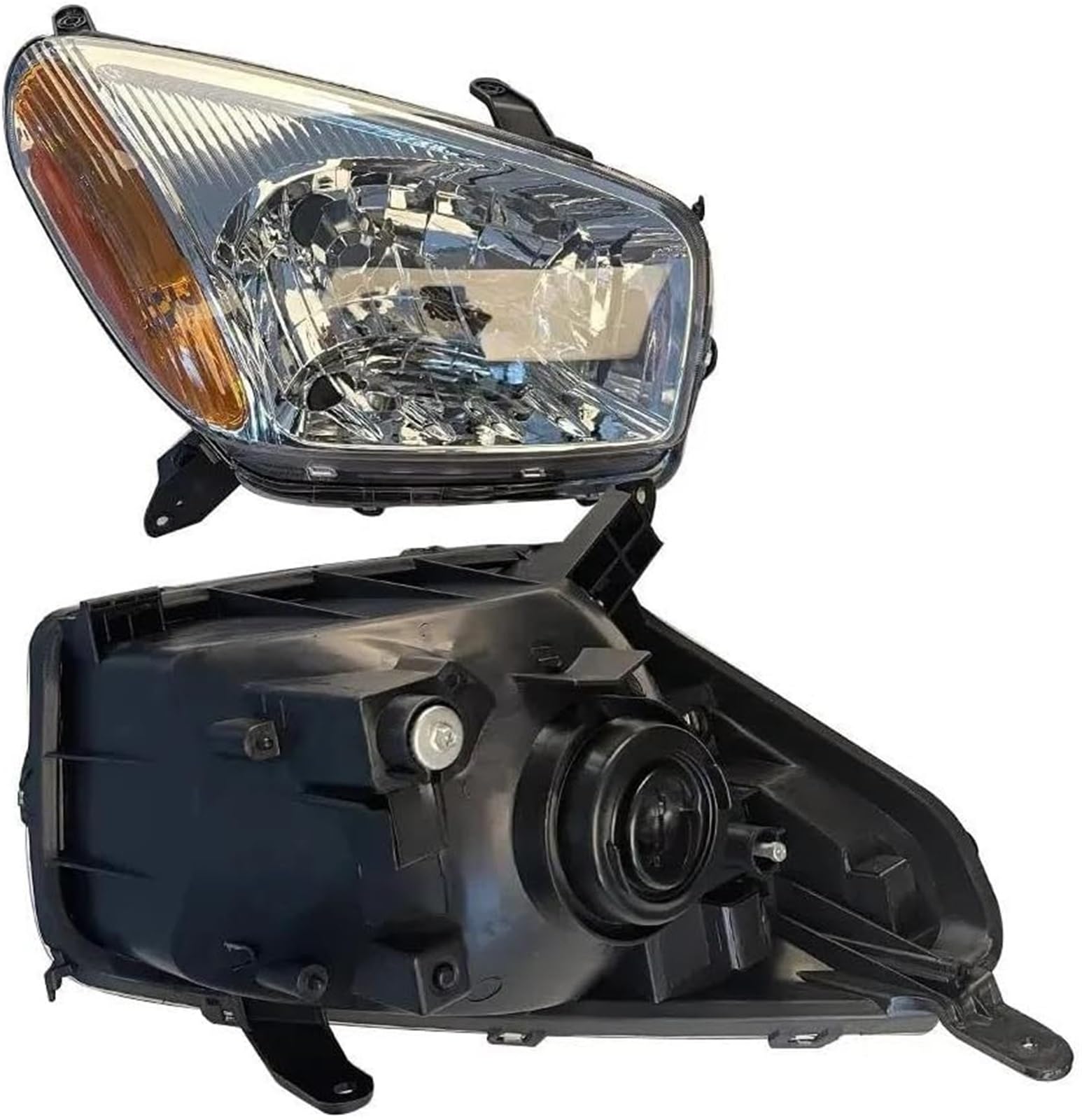 Bombillas para faros delanteros de coche Para Toyota para rav4 PARA Rav-4 Segunda Generación 2000 2001 2002 2003 Luz de cruce y de cruce 1 par