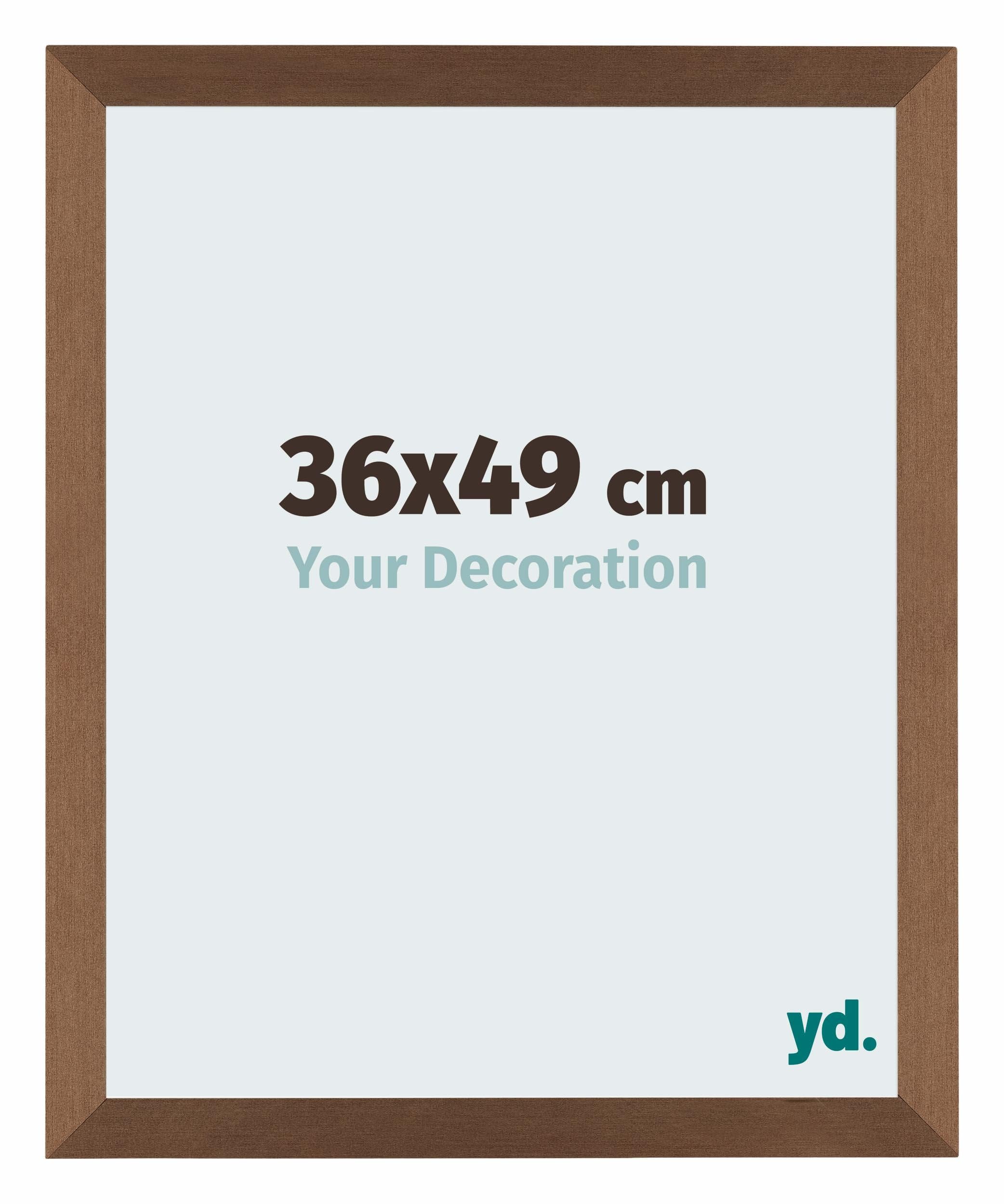 Your Decoration - Puzzle frame 36x49 - Copper Design - Puzzle frame 500-1000 Pieces - MDF Photoframe - Mura