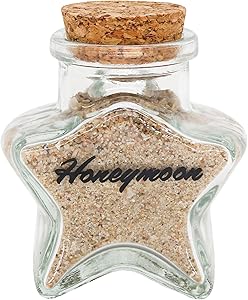 Honeymoon Gifts for Newlywed Couple, Honeymoon Sand Keepsake Jar - Wedding / Engagement and Bridal Shower Gifts