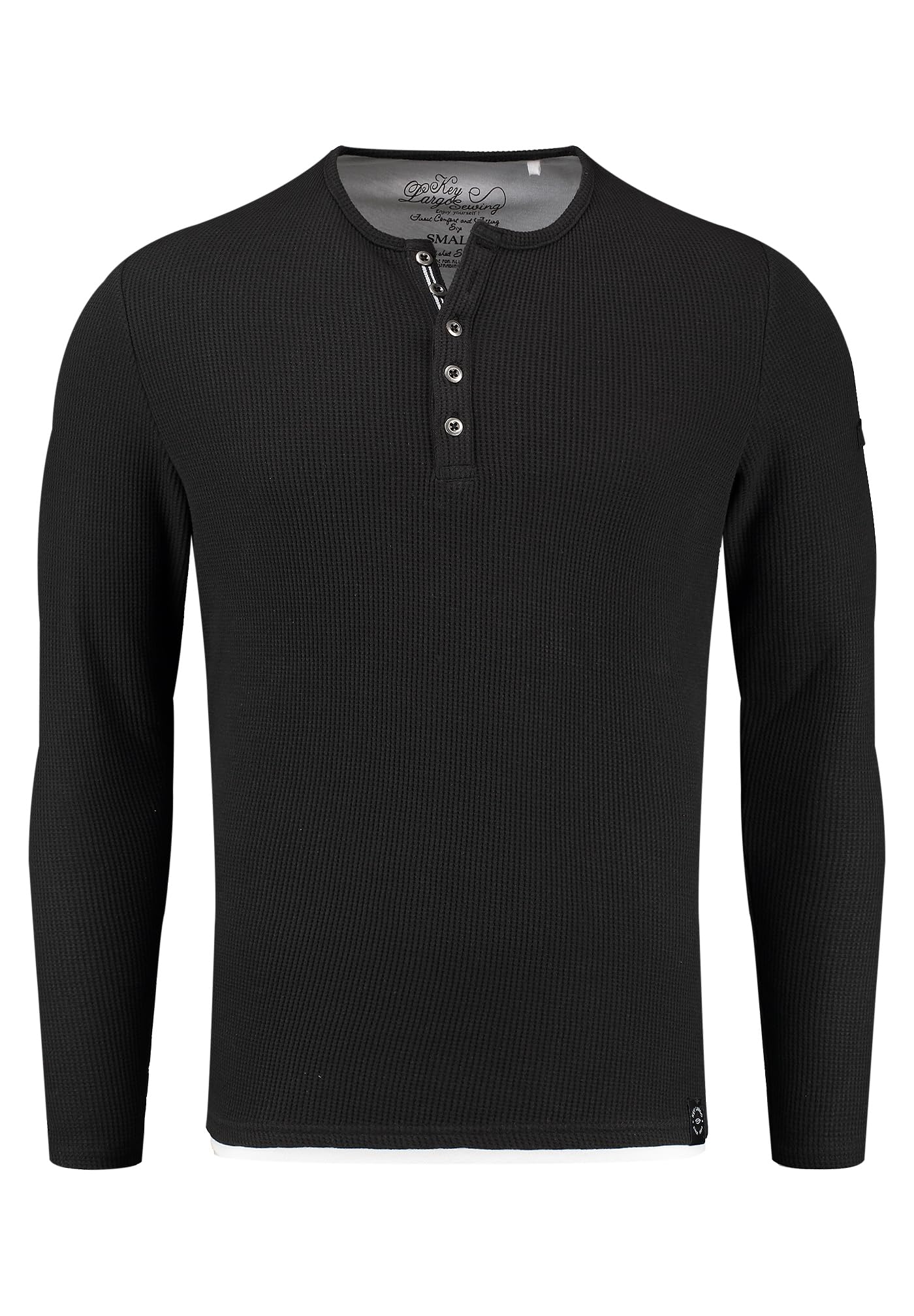 Key Largo Herren Sandro Button Sweatjacke