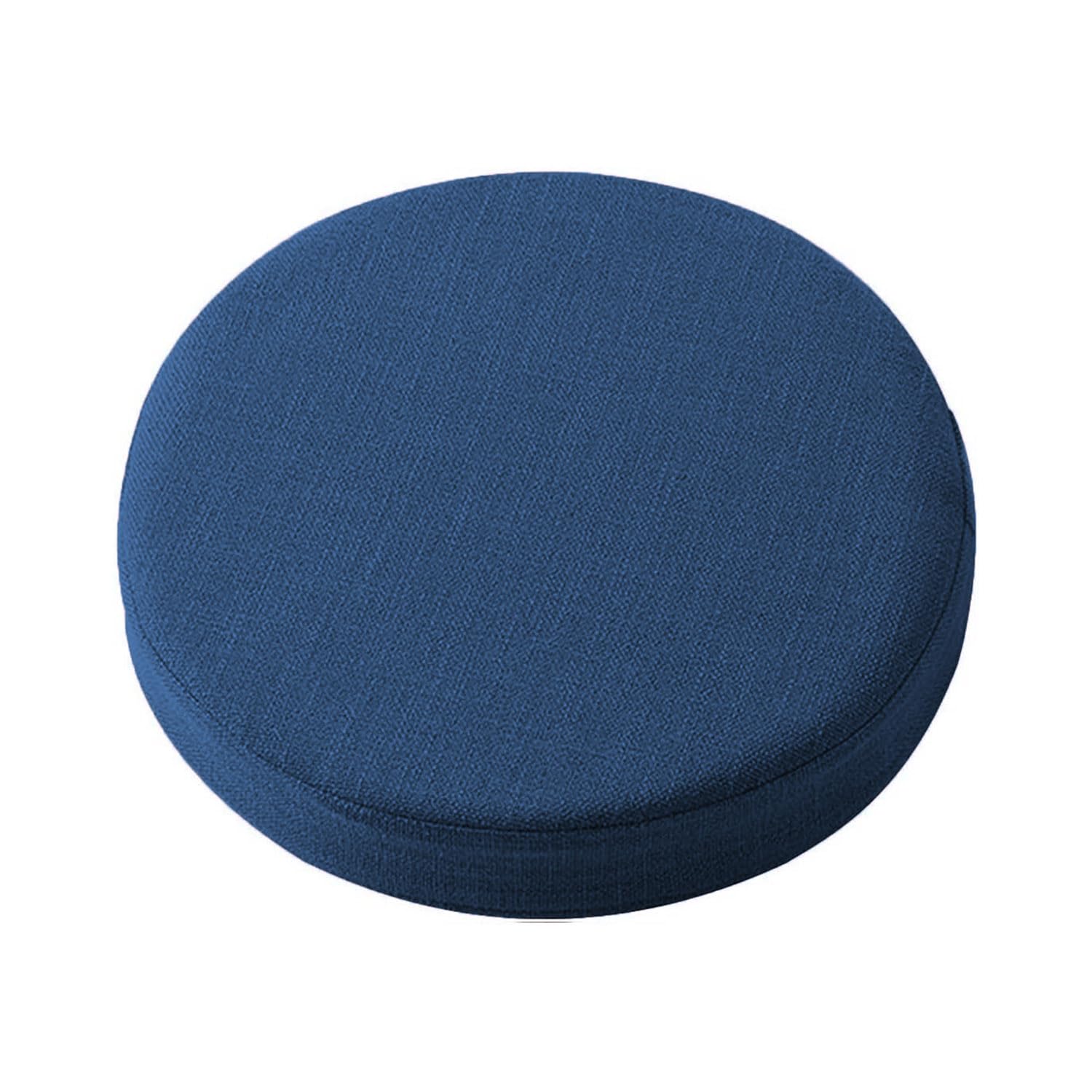 Waigg Kii Thick Round Chair Cushions Seat Pad,Round Washable Chair Seat Cushion for Indoor Outdoor Dining Patio Non-slip Chair Pad (50X50X8CM,Navy) — image 1