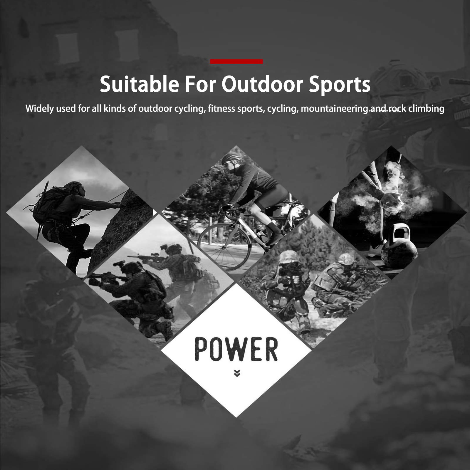 Guantes Militares tácticos para los Hombres, Dedo Completo Duro nudillo Guantes para la Caza de la Motocicleta Airsoft Paintball Protección de los Deportes de Trabajo Pesado,Negro,XL